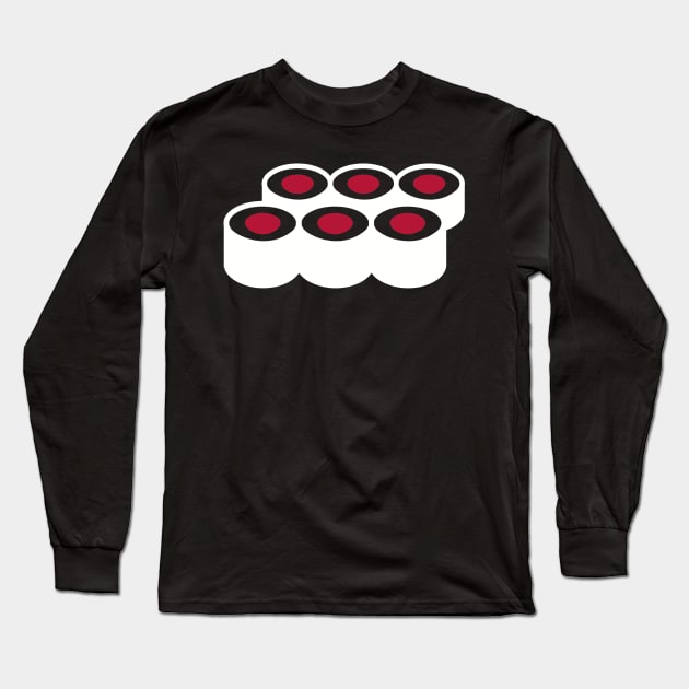 Sushi Long Sleeve T-Shirt by Designzz